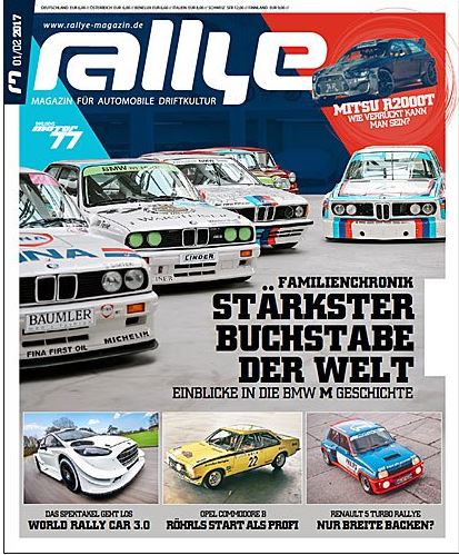 Bericht über Manfred Hiemer im Rallye Magazin 01/02/2017