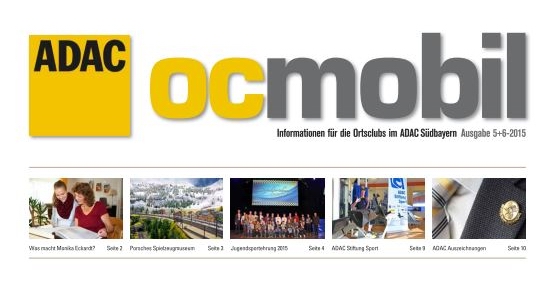 Bericht über Monika Eckardt in der OC-Mobil, Ausgabe 5/6 2015