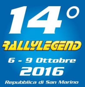 14. Rallylegend Repubblica di San Marino (I) 6. – 9.10.2016