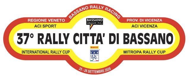 37. Rally Città di Bassano 25. - 26-09.2020