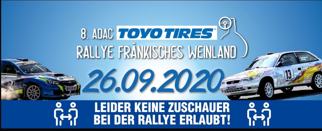 8.ADAC Toyo Tires Rallye Fränkisches Weinland 26.09.2020