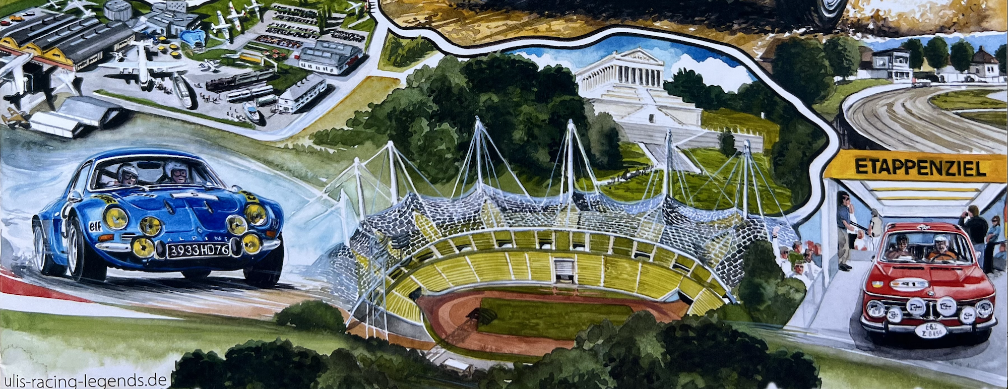 Olympia Rallye’72 Revival 8. – 13.8.2022